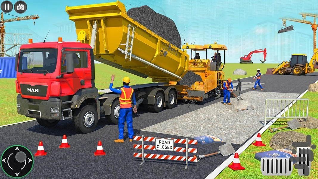 بازی ماشین ساختمان سازی |ماشین سنگین - Gameplay image of android game