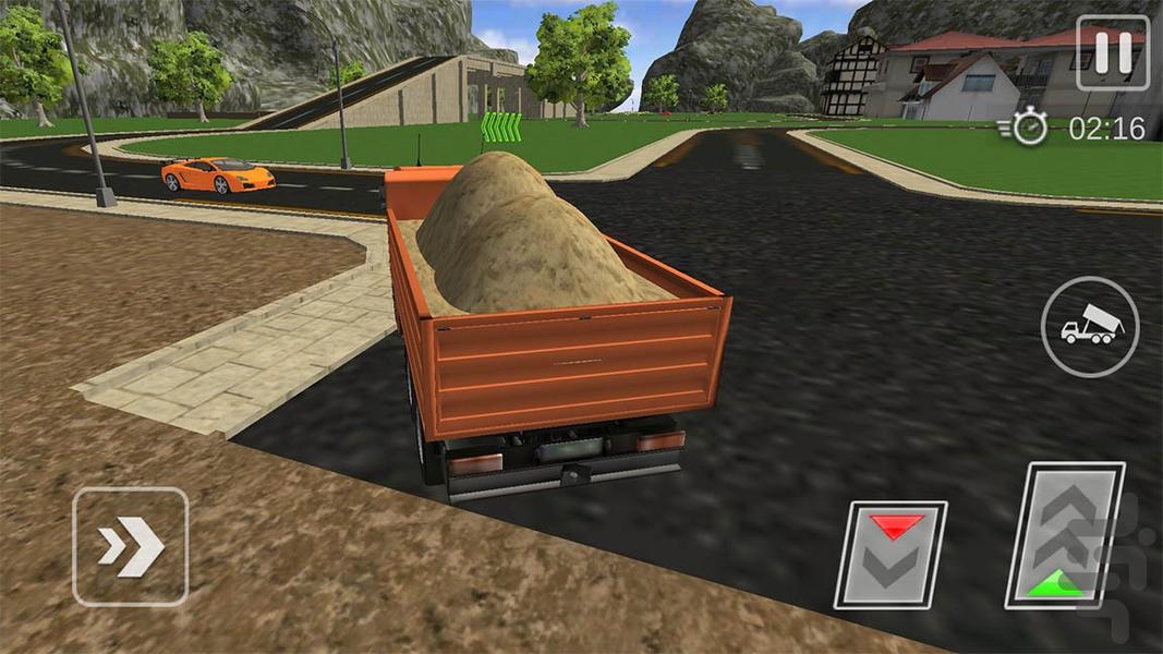 بازی ماشین ساختمان سازی |ماشین سنگین - عکس بازی موبایلی اندروید