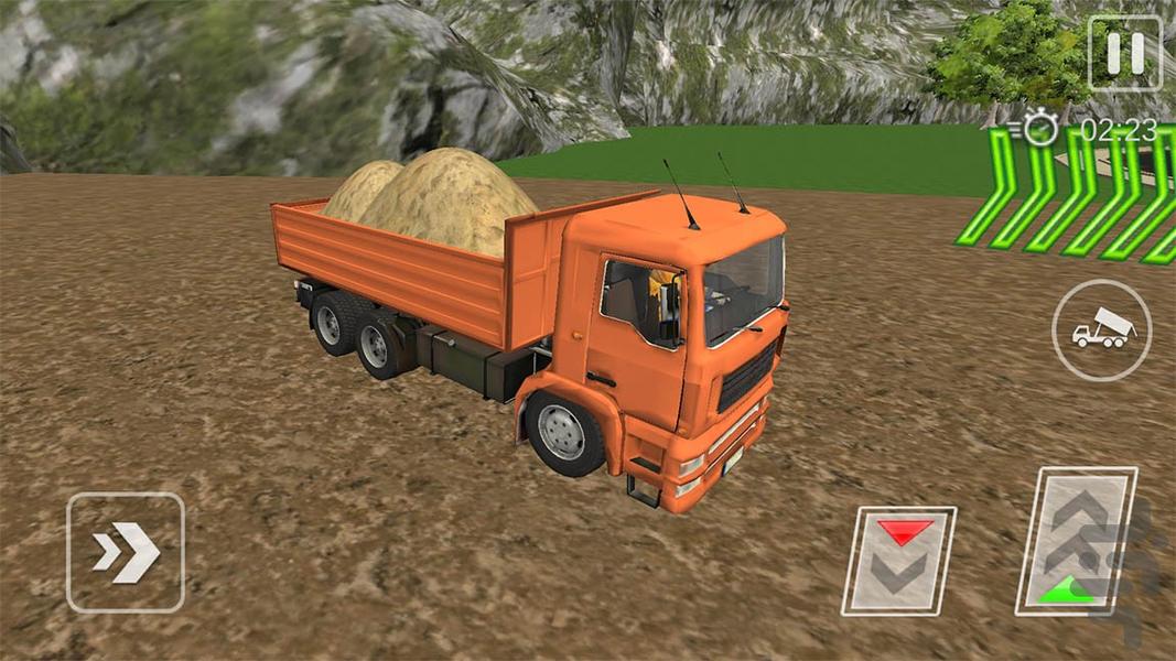 بازی ماشین ساختمان سازی |ماشین سنگین - عکس بازی موبایلی اندروید