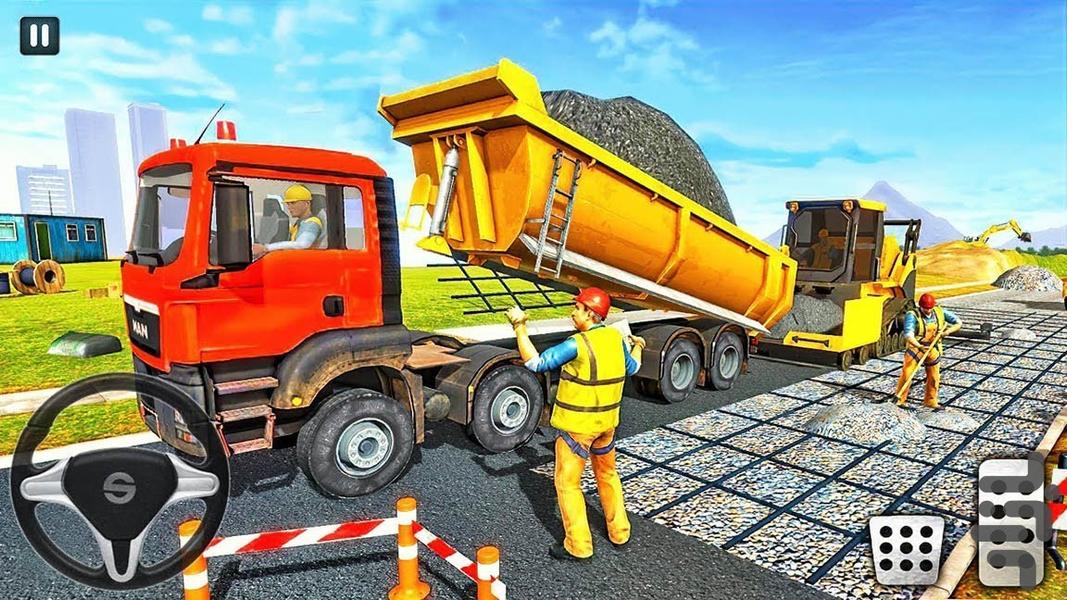 بازی ماشین ساختمان سازی |ماشین سنگین - Gameplay image of android game