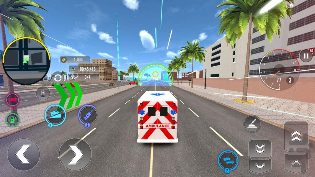 بازی امبولانس - Gameplay image of android game