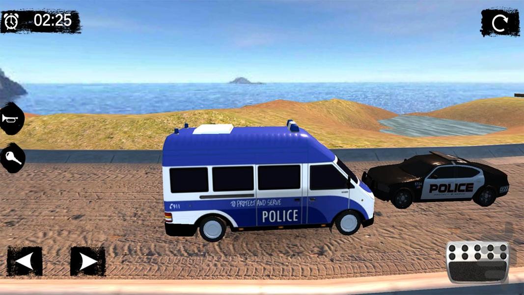 رانندگی با ون پلیس | ماشین بازی جدید - عکس بازی موبایلی اندروید