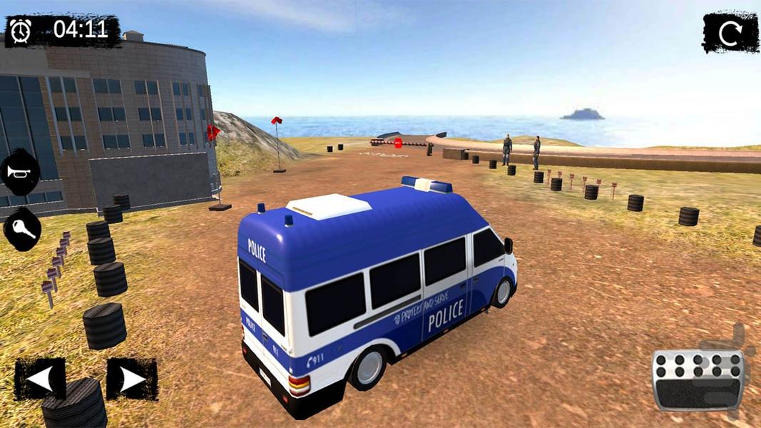 رانندگی با ون پلیس | ماشین بازی جدید - عکس بازی موبایلی اندروید