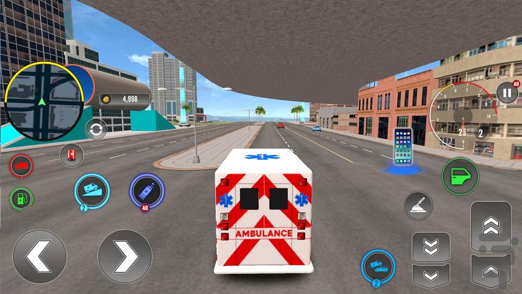 بازی امبولانس - Gameplay image of android game