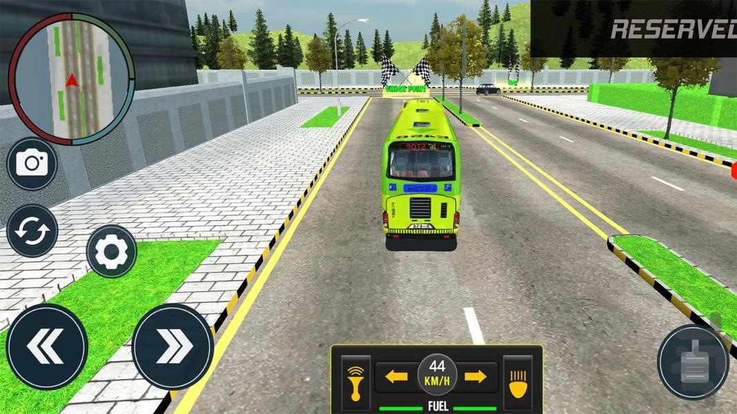 بازی جدید اتوبوس | بازی مسافرکشی - Gameplay image of android game