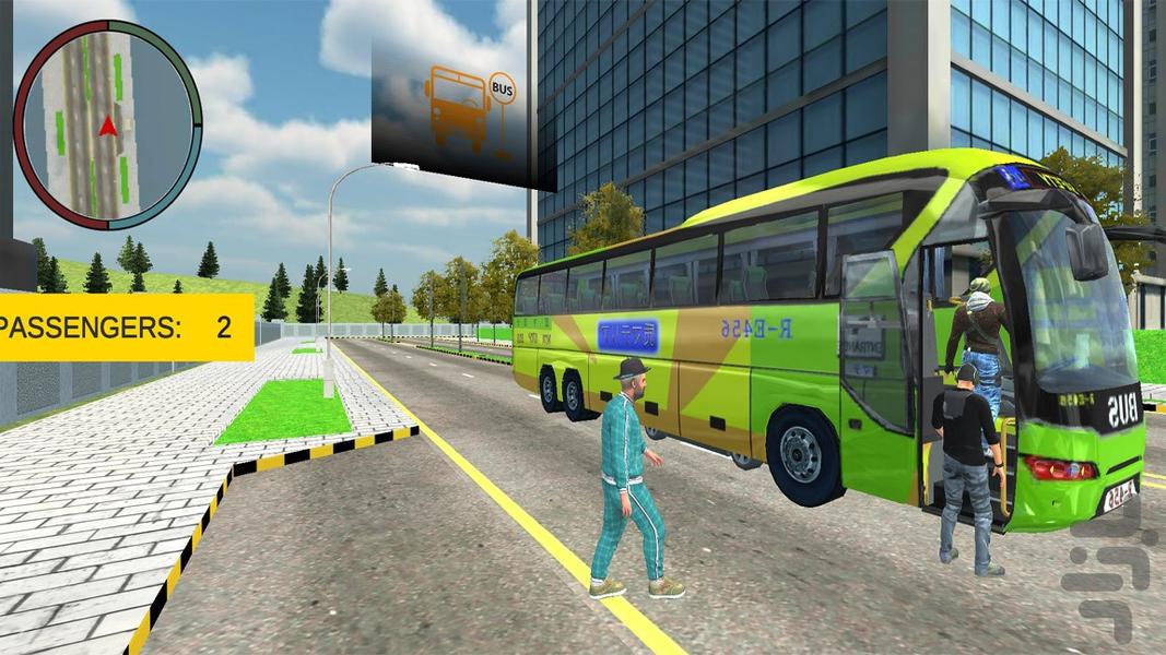 بازی جدید اتوبوس | بازی مسافرکشی - Gameplay image of android game