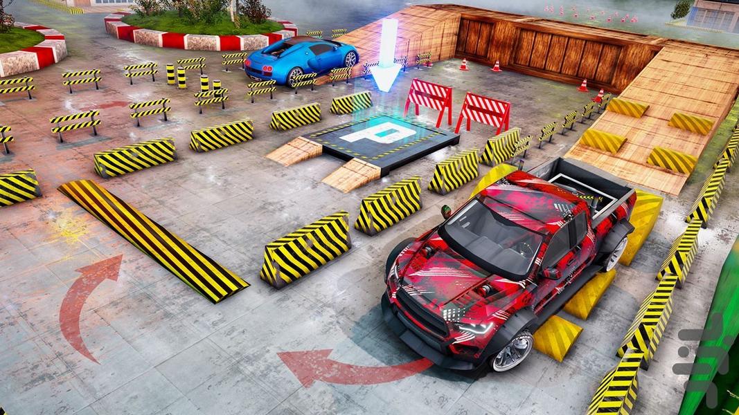 ماشین بازی پارکینگ حرفه ای - Gameplay image of android game