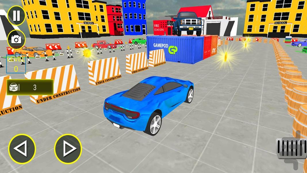 ماشین بازی پارکینگ حرفه ای - Gameplay image of android game