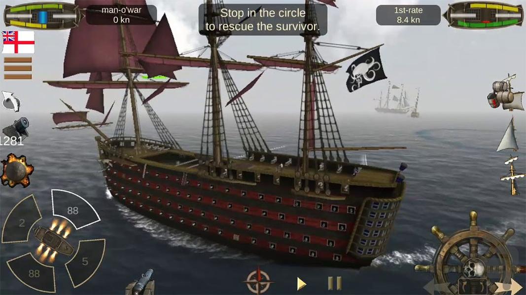 بازی کشتی دزدان دریایی | جدید - Gameplay image of android game
