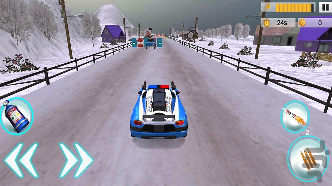 بازی ماشین پلیس جدید - Gameplay image of android game