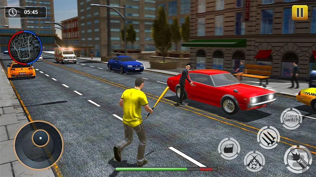 سرقت در شهر | بازی اکشن - Gameplay image of android game