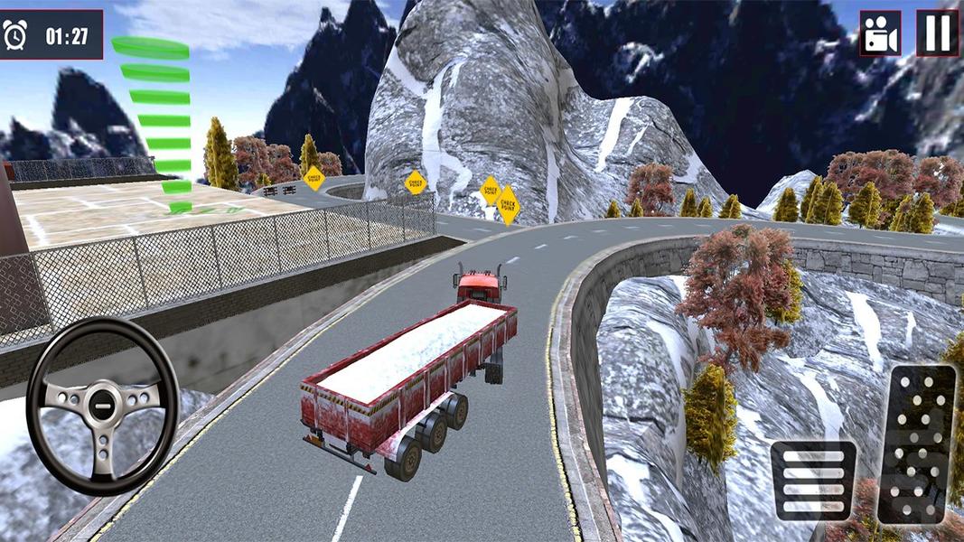 ماشین سنگین در برف | بازی جدید - عکس بازی موبایلی اندروید