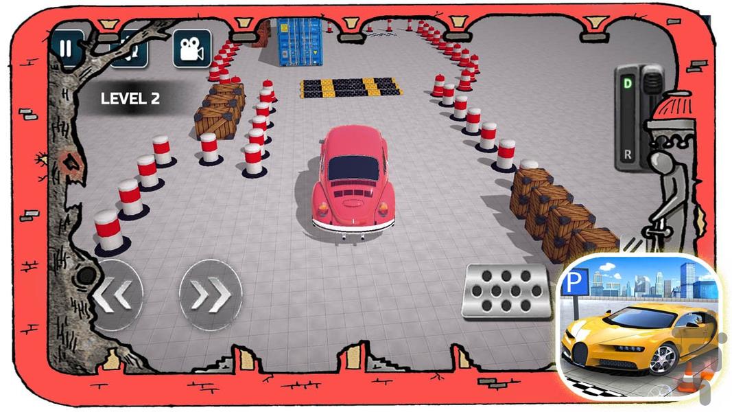 بازی پارکینگ ماشین | ماشین بازی - Gameplay image of android game
