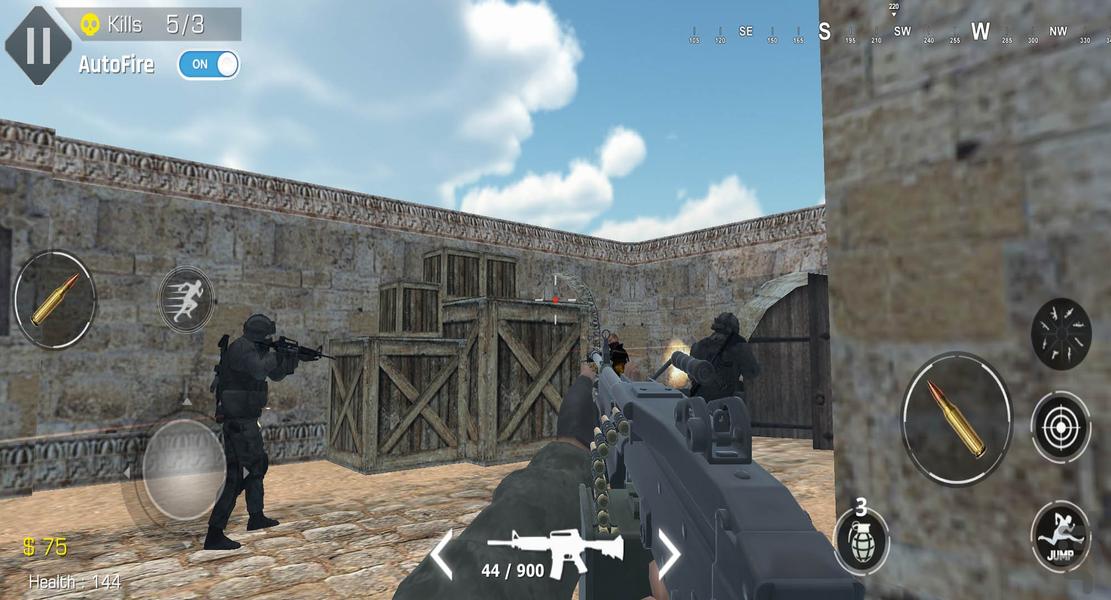 بازی کانتر حرفه ای | تفنگی جدید - عکس بازی موبایلی اندروید