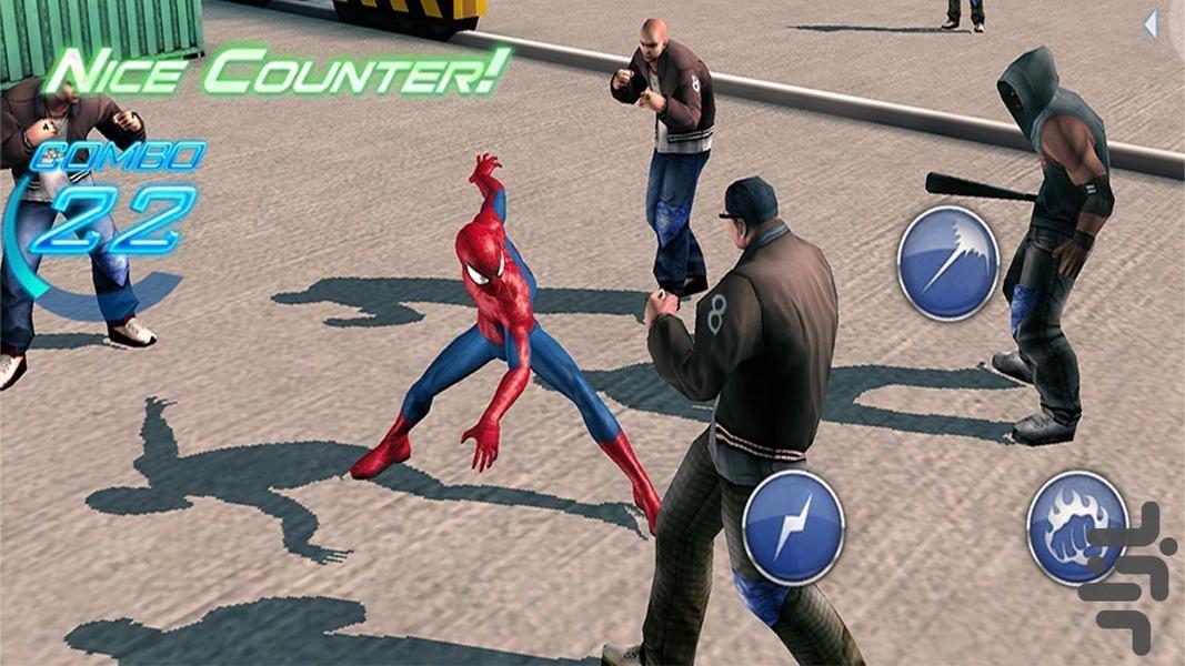 بازی مرد عنکبوتی - Gameplay image of android game