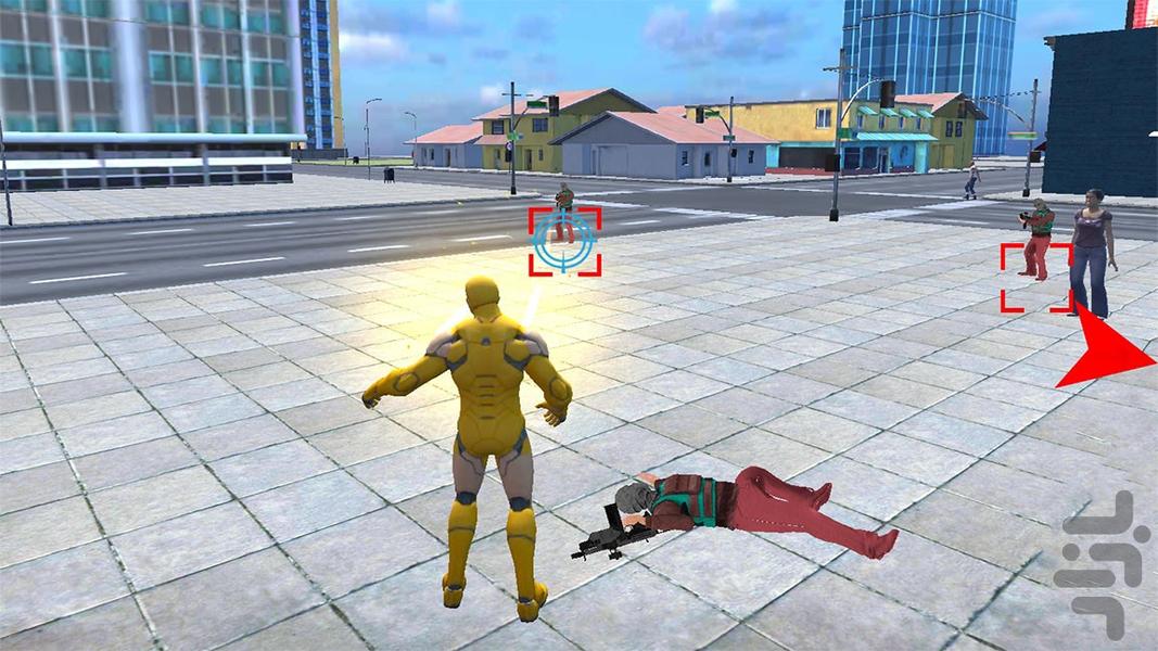بازی مرد عنکبوتی - Gameplay image of android game