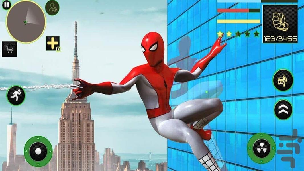 بازی مرد عنکبوتی - Gameplay image of android game