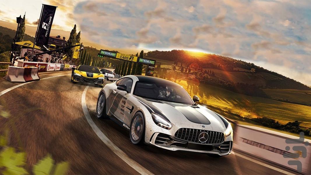 بازی رانندگی  | ماشین مسابقه - Gameplay image of android game