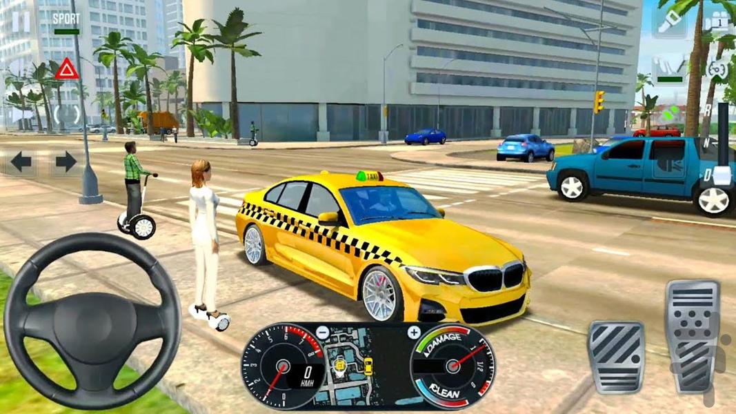 بازی راننده تاکسی | بازی جدید - Gameplay image of android game