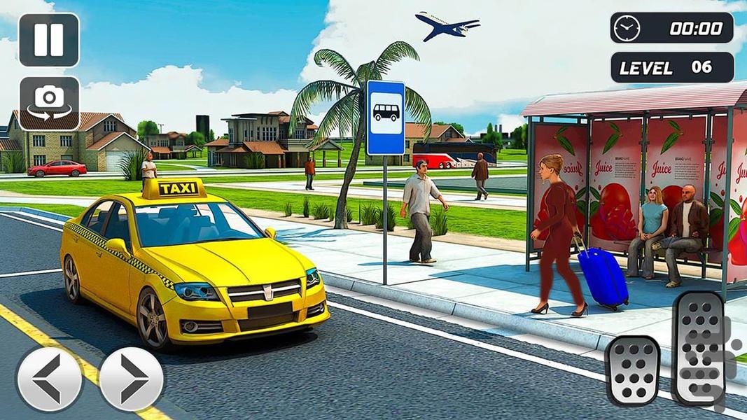 بازی تاکسی - عکس بازی موبایلی اندروید