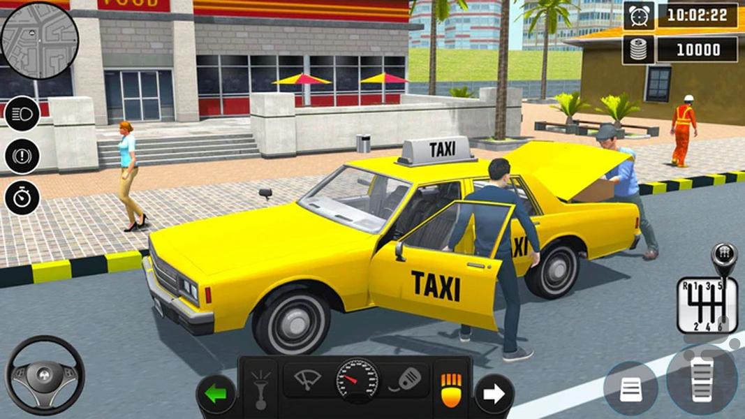 رانندگی با تاکسی | ماشین بازی جدید - عکس بازی موبایلی اندروید