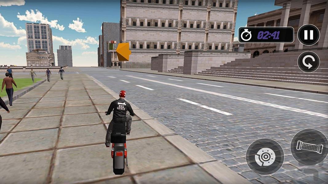 بازی تاکسی موتوری جدید - عکس بازی موبایلی اندروید