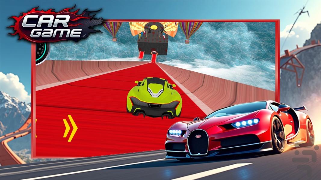 بازی ماشینی مسابقه - Gameplay image of android game