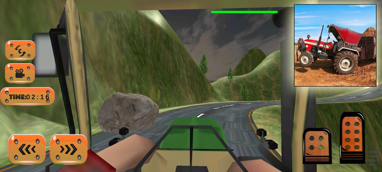 بازی تراکتورسواری | بازی جدید - عکس بازی موبایلی اندروید