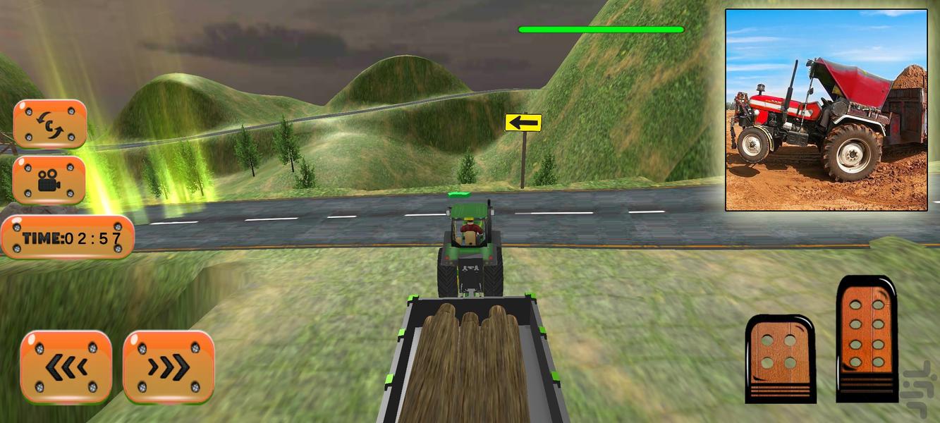 بازی تراکتورسواری | بازی جدید - عکس بازی موبایلی اندروید