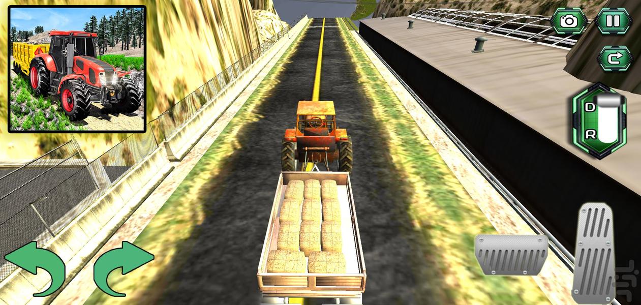 بازی تراکتور باربری جدید - Gameplay image of android game
