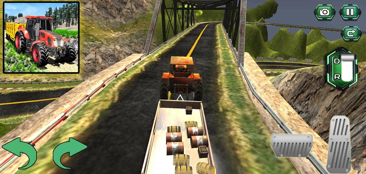 بازی تراکتور باربری جدید - Gameplay image of android game