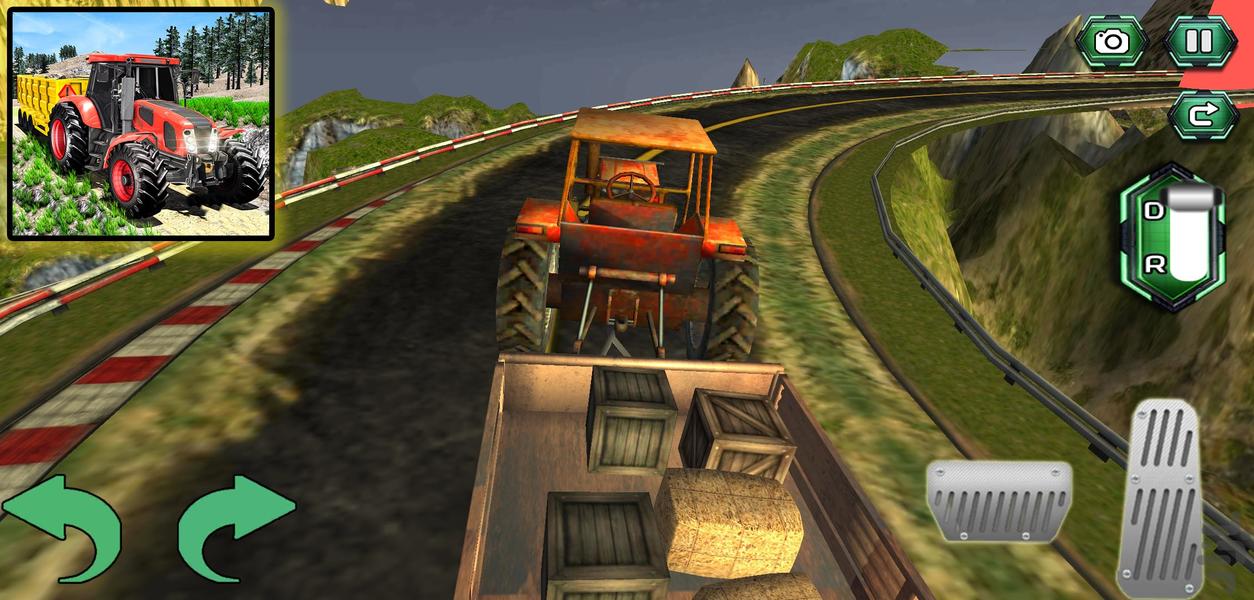 بازی تراکتور باربری جدید - Gameplay image of android game