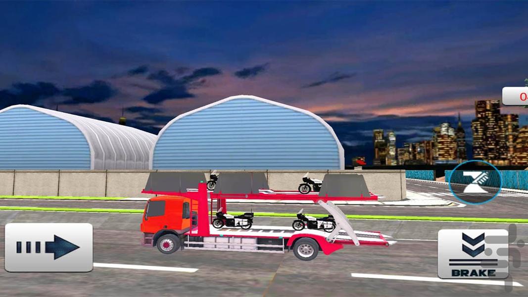 بازی ترانزیت ماشین و موتور - عکس بازی موبایلی اندروید