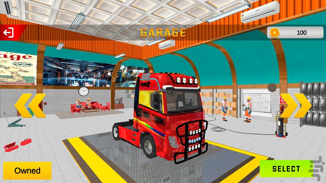 بازی ماشین سنگین - Gameplay image of android game