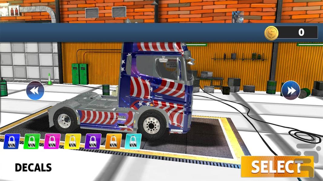 بازی ماشین سنگین | کامیون سواری جدید - Gameplay image of android game