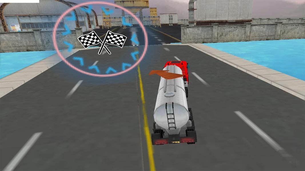بازی پرواز با کامیون - Gameplay image of android game