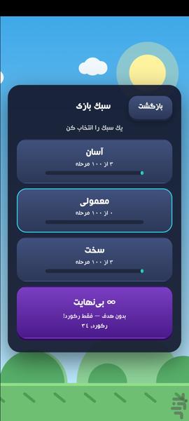 بازی پرنده مربعی - عکس بازی موبایلی اندروید