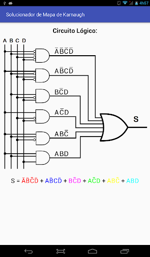 Karnaugh Kmap Solver - عکس برنامه موبایلی اندروید