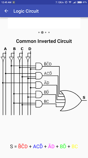 Karnaugh Kmap Solver - عکس برنامه موبایلی اندروید