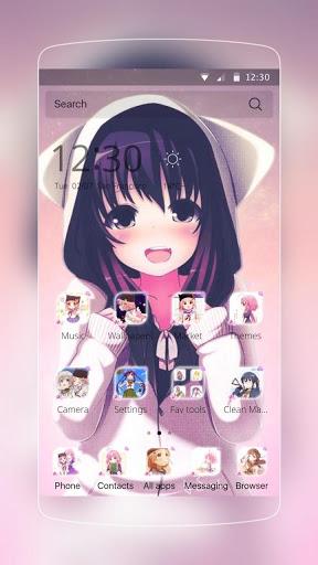 Kawaii Anime Girl - عکس برنامه موبایلی اندروید