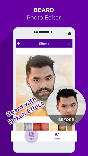 Beard Photo Editor - عکس برنامه موبایلی اندروید