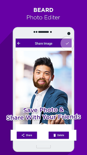Beard Photo Editor - Image screenshot of android app