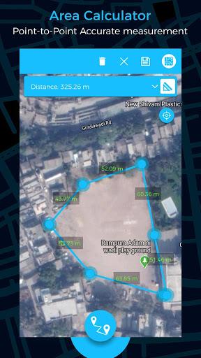 Gps Area Calculator - Image screenshot of android app