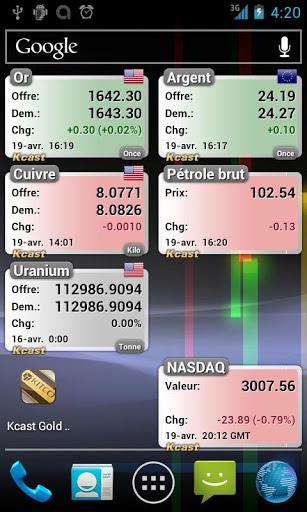 Gold Live! Widget - Gold Price, Silver Price - عکس برنامه موبایلی اندروید