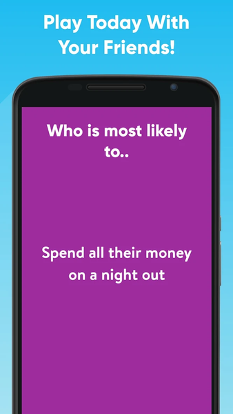 Who's More Likely? - Gameplay image of android game