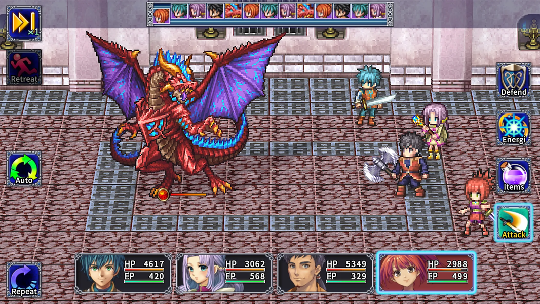 RPG Alphadia I & II - Gameplay image of android game
