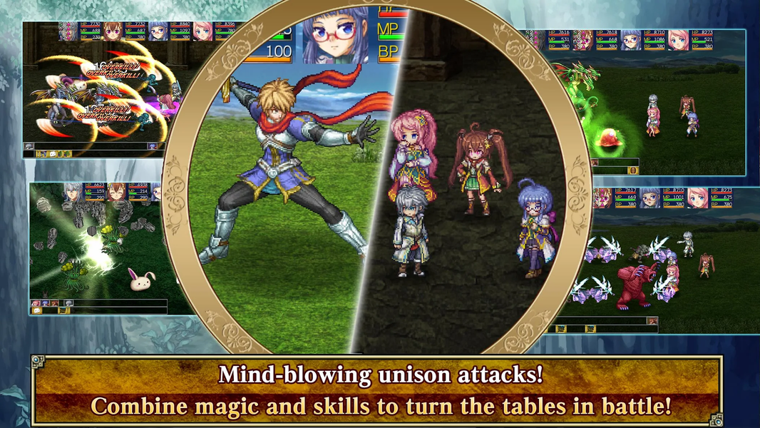 RPG Asdivine Dios - Gameplay image of android game