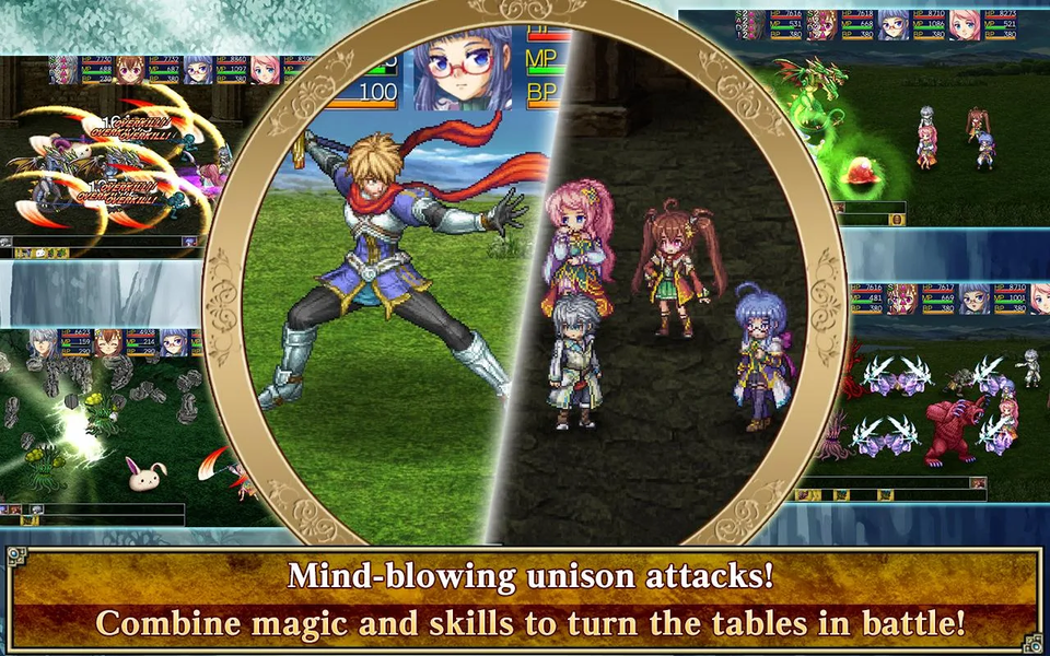 RPG Asdivine Dios - Gameplay image of android game