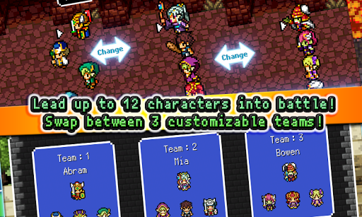 RPG Dragon Sinker - Gameplay image of android game