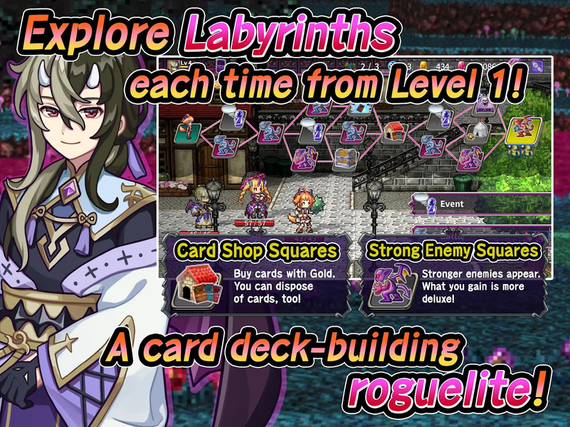 RPG Overrogue - Gameplay image of android game
